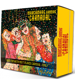 Box 4 CDs Marchinhas, Sambas e Carnaval