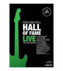 Box 3 DVDs Rock And Roll Hall of Fame Live, Volumes 4-5-6
