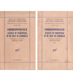 Correspondance D Alexis de Tocqueville et de Louis de Kergorlay 2 Vol