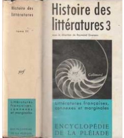 Histoire des Litteratures - Vol. 3