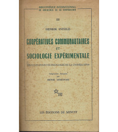 Cooperatives Communautaires et Sociologie Experimentale - Henrik Infield