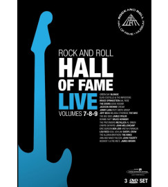 Box 3 DVDs Rock And Roll Hall of Fame Live, Volumes 7-8-9