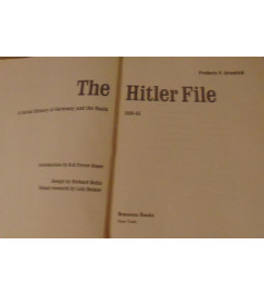 The Hitler File - Frederic V. Grunfeld