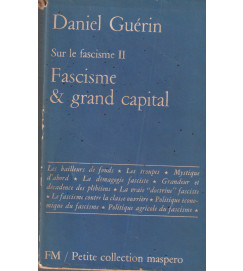 Sur Le Fascisme II Fascisme & Grand Capital