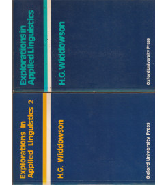 Explorations in Applied Linguistics 2 Volumes