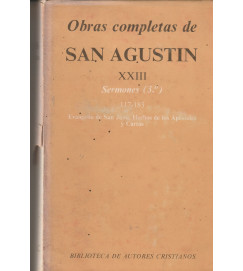 Obras Completas de San Agustin XXIII Sermones (3°) 117-183