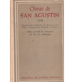 Obras de San Agustin Tomo XVIII (último)