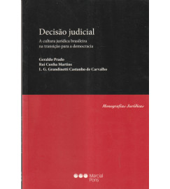 Decisão Judicial - a Cultura Jurídica Brasileira
