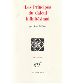 Principes Du Calcul Infinitesimal, Les