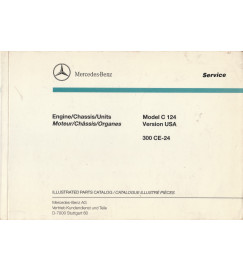 Mercedes Benz Model C 124 Version Usa/ Manual Original
