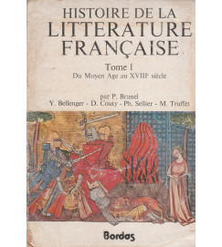 Histoire de La Litterature Française Tome I