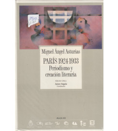 Paris 1924-1933 Periodismo y Creación Literaria