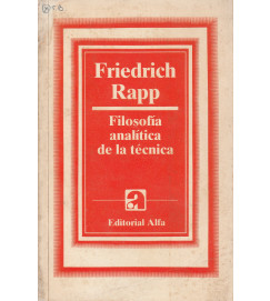 Filosofia Analitica de La Tecnica