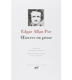 Oeuvres En Prose -  Edgar Allan Poe -  Pleiade