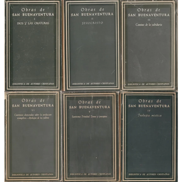 Obras de San Buenaventura - 6 Volumes