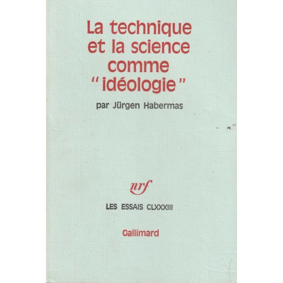 La Technique et La Science Comme