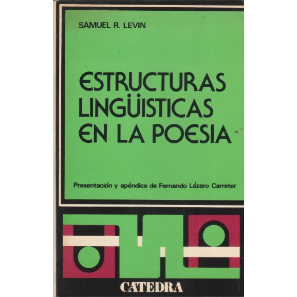 Estructuras Linguisticas En La Poesia