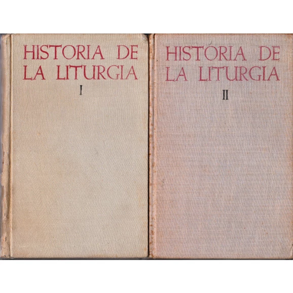 Historia de La Liturgia 2 Volumes