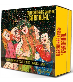 Box 4 CDs Marchinhas, Sambas e Carnaval