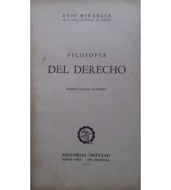 Filosofia del Derecho - Luis Miraglia