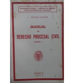 Manual de Derecho Procesal Civil 2 Volumes - L. Prieto Castro