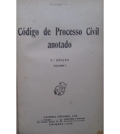 Código de Processo Civil Anotado 6 Volumes - Alberto dos Reis