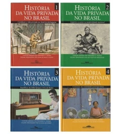 História da Vida Privada no Brasil 4 Volumes