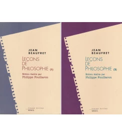 Lecons de Philosophie 2 Volumes