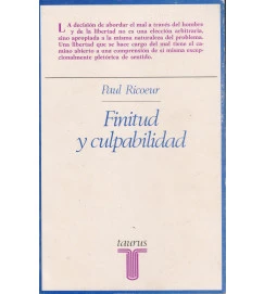 Finitud y Culpabilidad