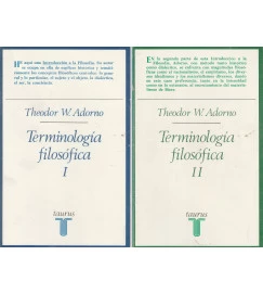 Terminologia Filosófica 2 Volumes