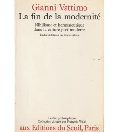 La Fin de La Modernite
