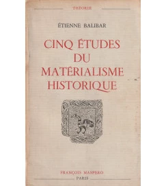 Cinq Etudes Du Materialisme Historique