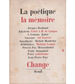 La Poetique La Memoire