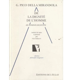 De La Dignite de Lhomme