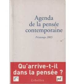 Agenda de La Pensee Contemporaine Printemps 2005