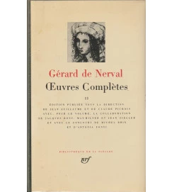 Oeuvres Complétes II