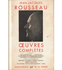 Oeuvres Complétes Tome I