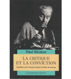 La Critique et La Conviction