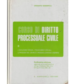 Corso Di Diritto Processuale Civile Volume 3