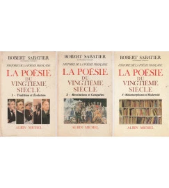 La Poesie du Vingtieme Siecle 3 Volumes