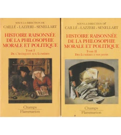 Histoire Raisonnee de La Philosophie Morale et Politique 2 Tomos