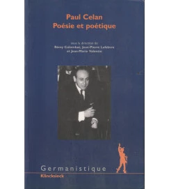Paul Celan - Poesie et Poetique