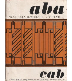 Cadernos de Arquitetura Brasileira Supplementum Cab/ V