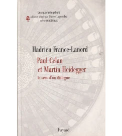Paul Celan et Martin Heidegger