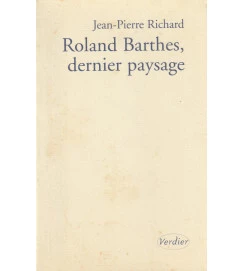 Roland Barthes, Dernier Paysage