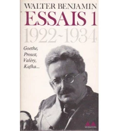 Essais 1922-1934 1935-1940 2 Volumes - Walter Benjamin