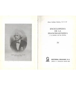 Enciclopedia de la Francmasonería vol. 4 - A. Gallatin Mackey