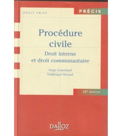  Procédure Civile Droit Interne et Droit Communautaire 