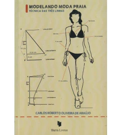  Modelando Moda Praia Técnica das Três Linhas 