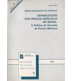 Estabilização dos Preços Agrícolas no Brasil 